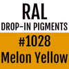 RAL #1028 Melon Yellow Drop-In Pigment | Liquid Wrap or Bedliner