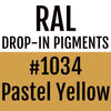 RAL #1034 Pastel Yellow Drop-In Pigment | Liquid Wrap or Bedliner