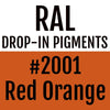 RAL #2001 Red Orange Drop-In Pigment | Liquid Wrap or Bedliner