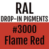 RAL #3000 Flame Red Drop-In Pigment | Liquid Wrap or Bedliner