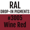 RAL #3005 Wine Red Drop-In Pigment | Liquid Wrap or Bedliner