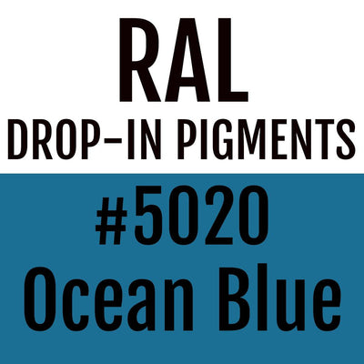 RAL #5020 Ocean Blue Drop-In Pigment | Liquid Wrap or Bedliner - The Spray Source - Alpha Pigments