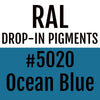 RAL #5020 Ocean Blue Drop-In Pigment | Liquid Wrap or Bedliner