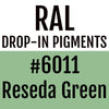 RAL #6011 Reseda Green Drop-In Pigment | Liquid Wrap or Bedliner