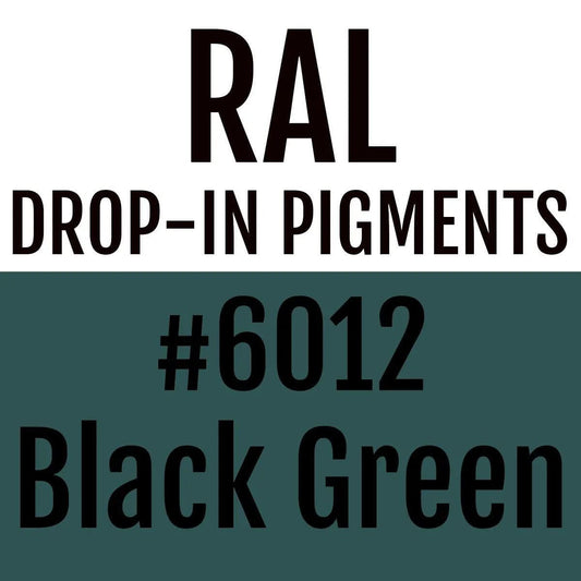 RAL #6012 Black Green Drop-In Pigment | Liquid Wrap or Bedliner - The Spray Source - Alpha Pigments