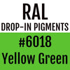 RAL #6018 Yellow Green Drop-In Pigment | Liquid Wrap or Bedliner