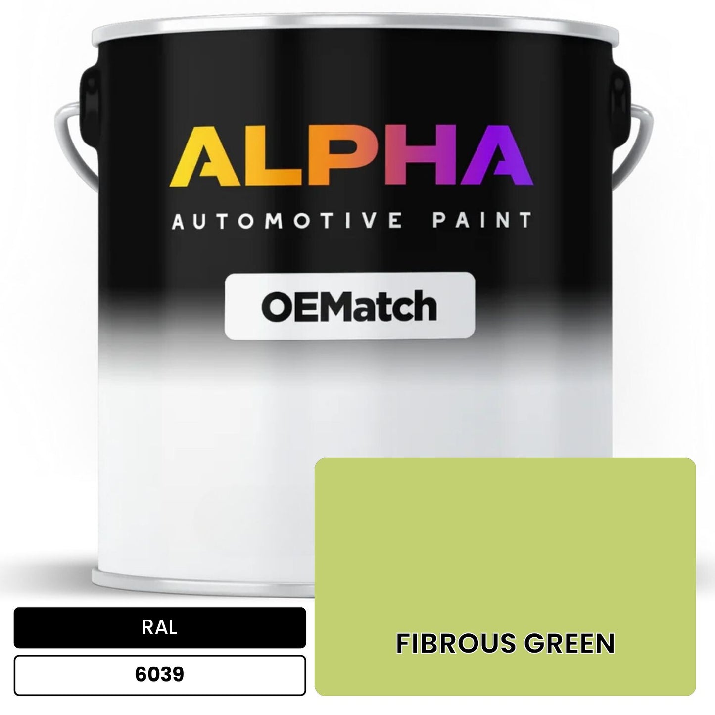 RAL FIBROUS GREEN 6039 OEMatch Basecoat