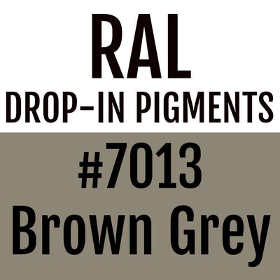 RAL #7013 Brown Grey Drop-In Pigment | Liquid Wrap or Bedliner - The Spray Source - Alpha Pigments
