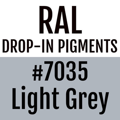 RAL #7035 Light Grey Drop-In Pigment | Liquid Wrap or Bedliner - The Spray Source - Alpha Pigments
