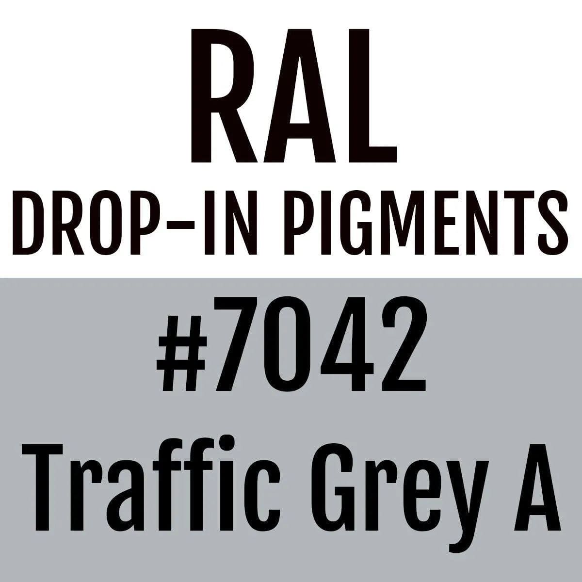 RAL #7042 Traffic Grey A Drop-In Pigment | Liquid Wrap or Bedliner - The Spray Source - Alpha Pigments
