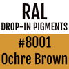 RAL #8001 Ochre Brown Drop-In Pigment | Liquid Wrap or Bedliner