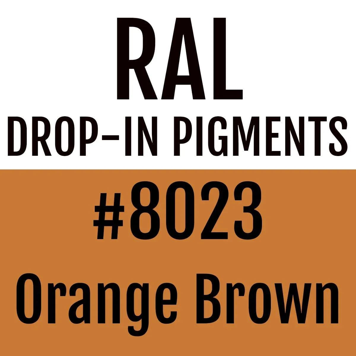RAL #8023 Orange Brown Drop-In Pigment | Liquid Wrap or Bedliner - The Spray Source - Alpha Pigments