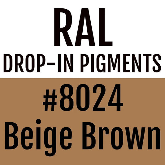 RAL #8024 Beige Brown Drop-In Pigment | Liquid Wrap or Bedliner - The Spray Source - Alpha Pigments