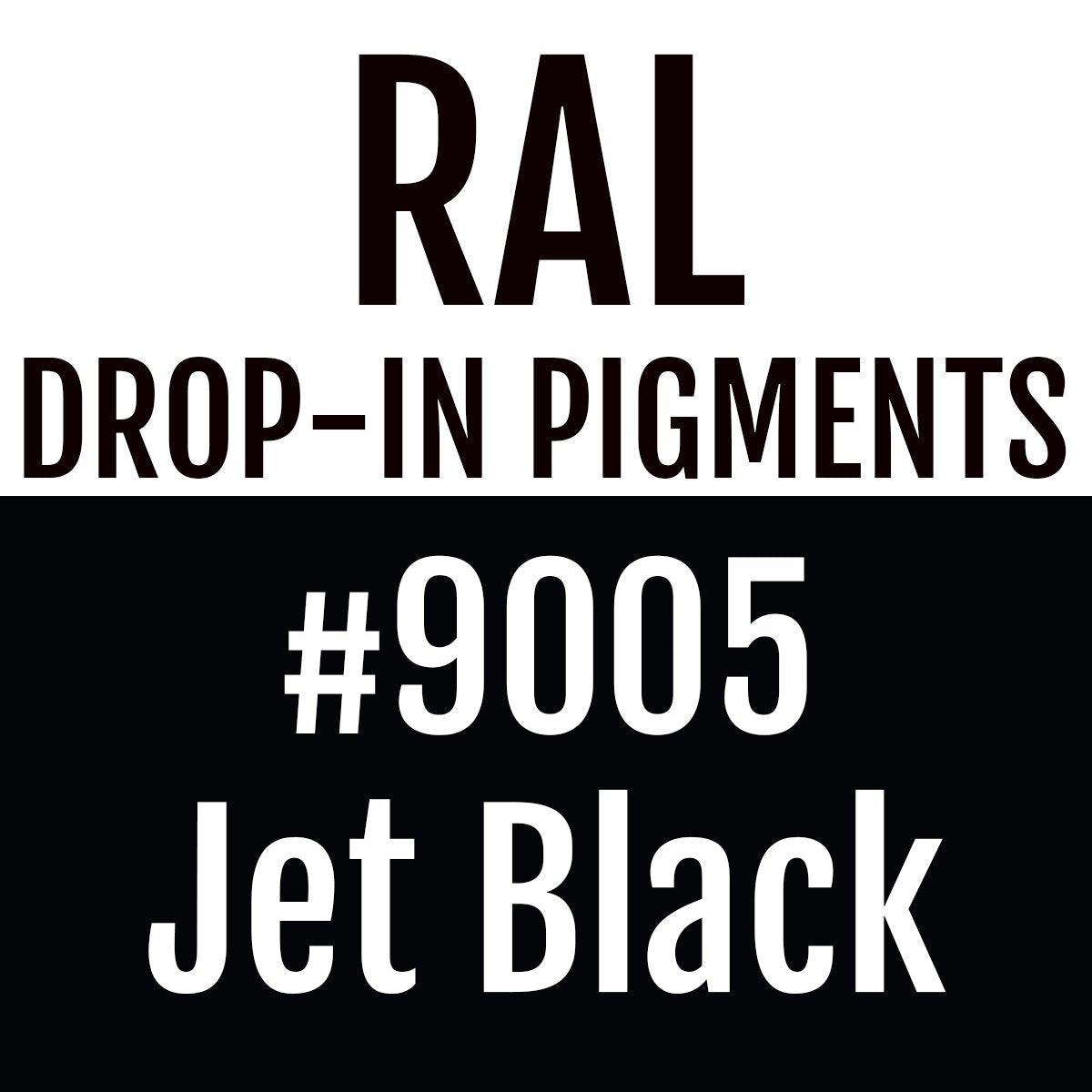 RAL 9005 Polyester Pigment - Jet Black