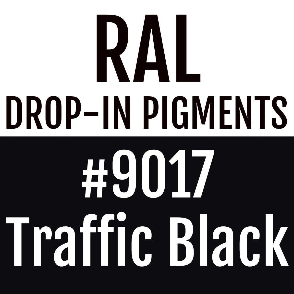 RAL #9017 Traffic Black Drop-In Pigment | Liquid Wrap or Bedliner - The Spray Source - Alpha Pigments