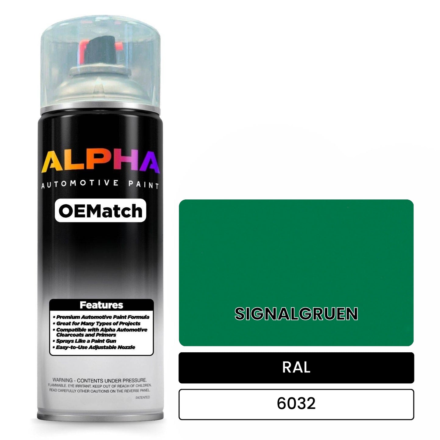 RAL SIGNALGRUEN 6032 OEMatch Spraycan