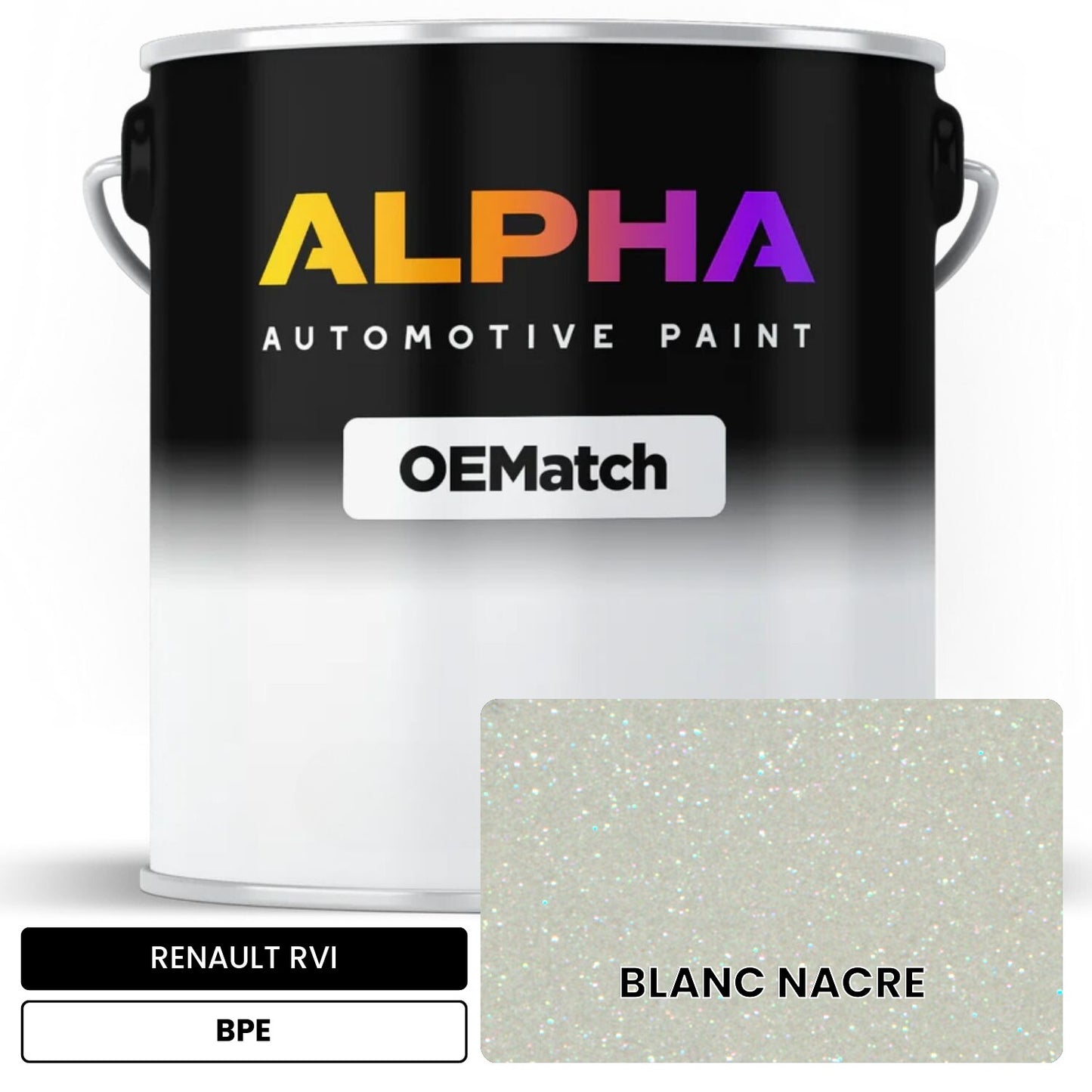 RENAULT RVI BLANC NACRE BPE OEMatch Basecoat