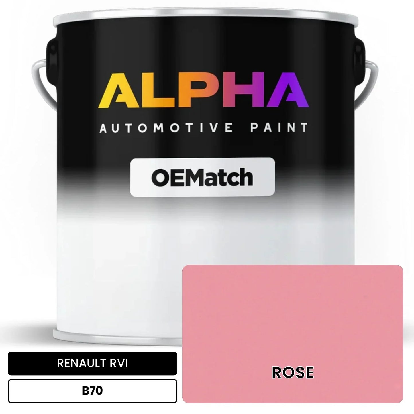 RENAULT RVI ROSE B70 OEMatch Basecoat