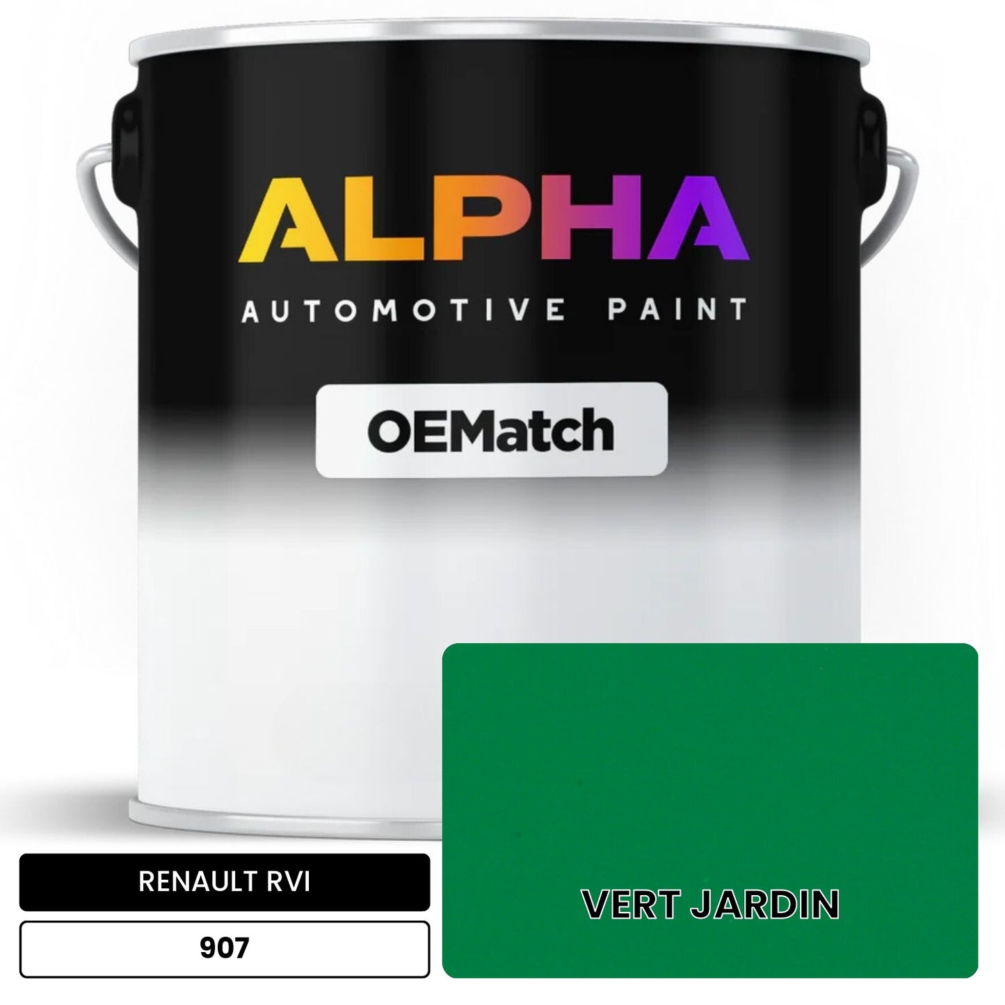 RENAULT RVI VERT JARDIN 907 OEMatch Basecoat