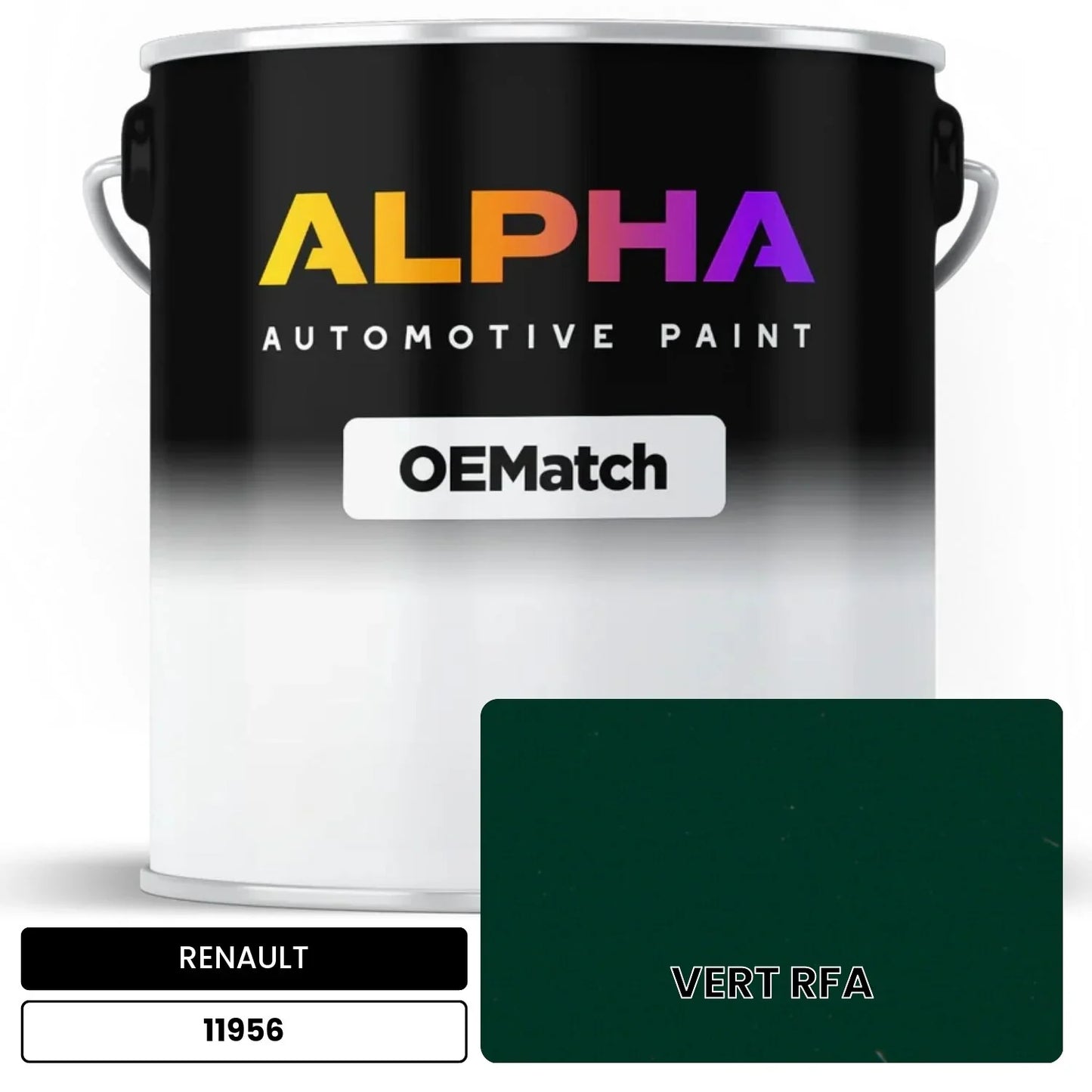 RENAULT VERT RFA 11956 OEMatch Basecoat