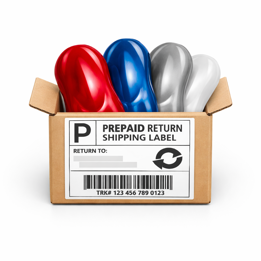 Painted Sample Return Label