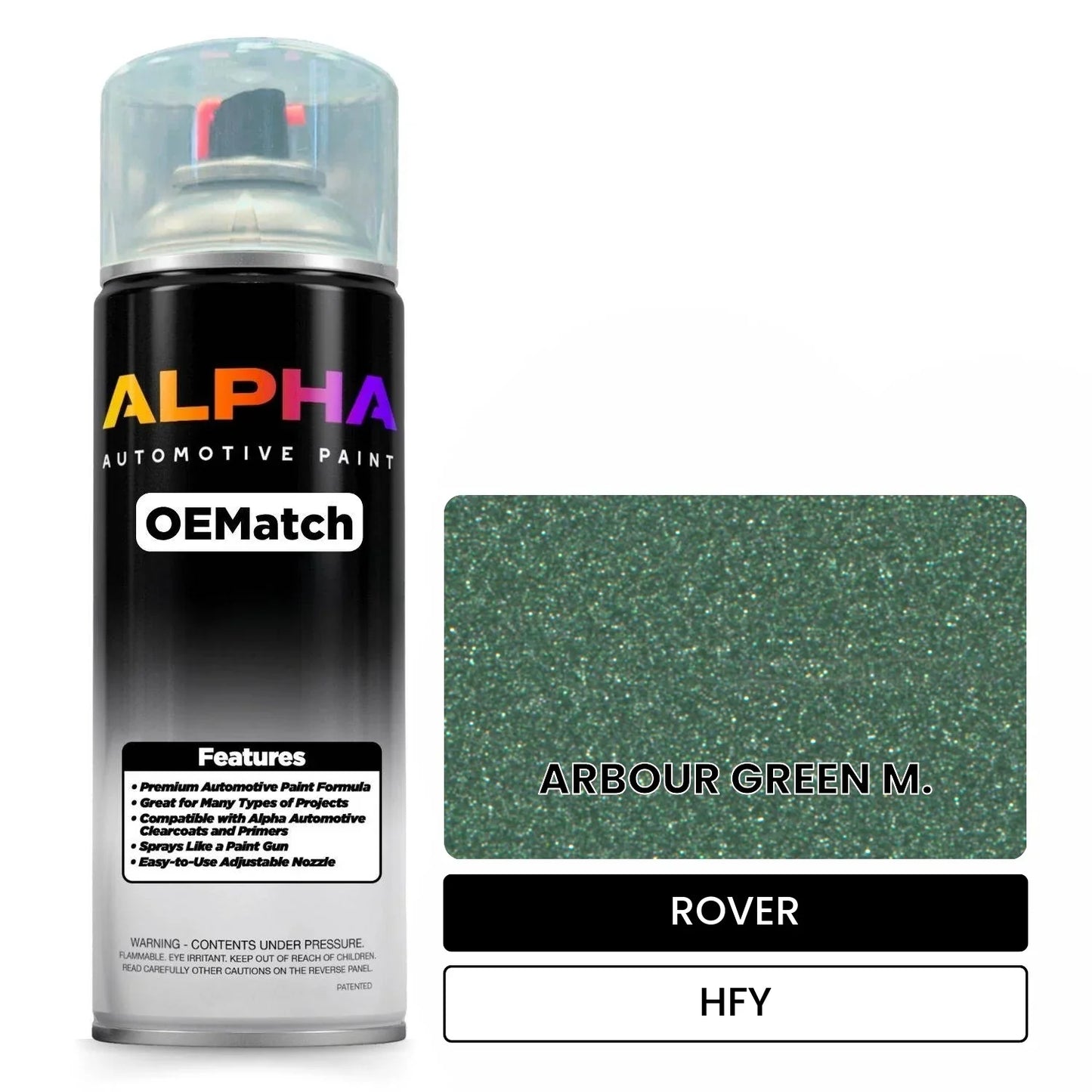 ROVER ARBOUR GREEN M. HFY OEMatch Spraycan