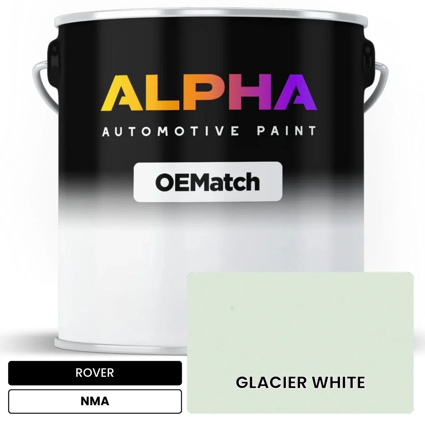 ROVER GLACIER WHITE NMA OEMatch Basecoat