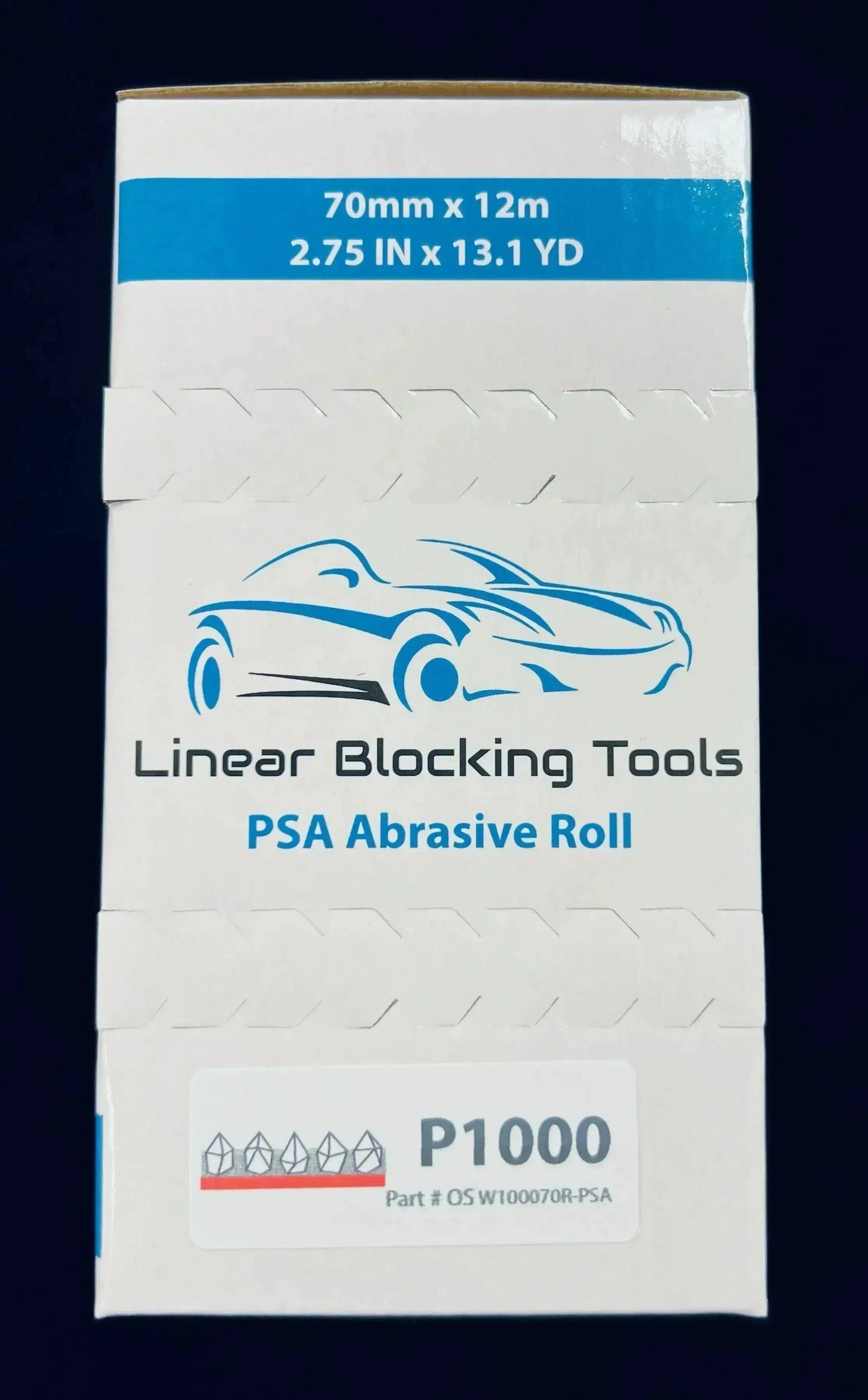 Linear Blocking Tools Wet Sandpaper 1000G (STICKY BACKED)