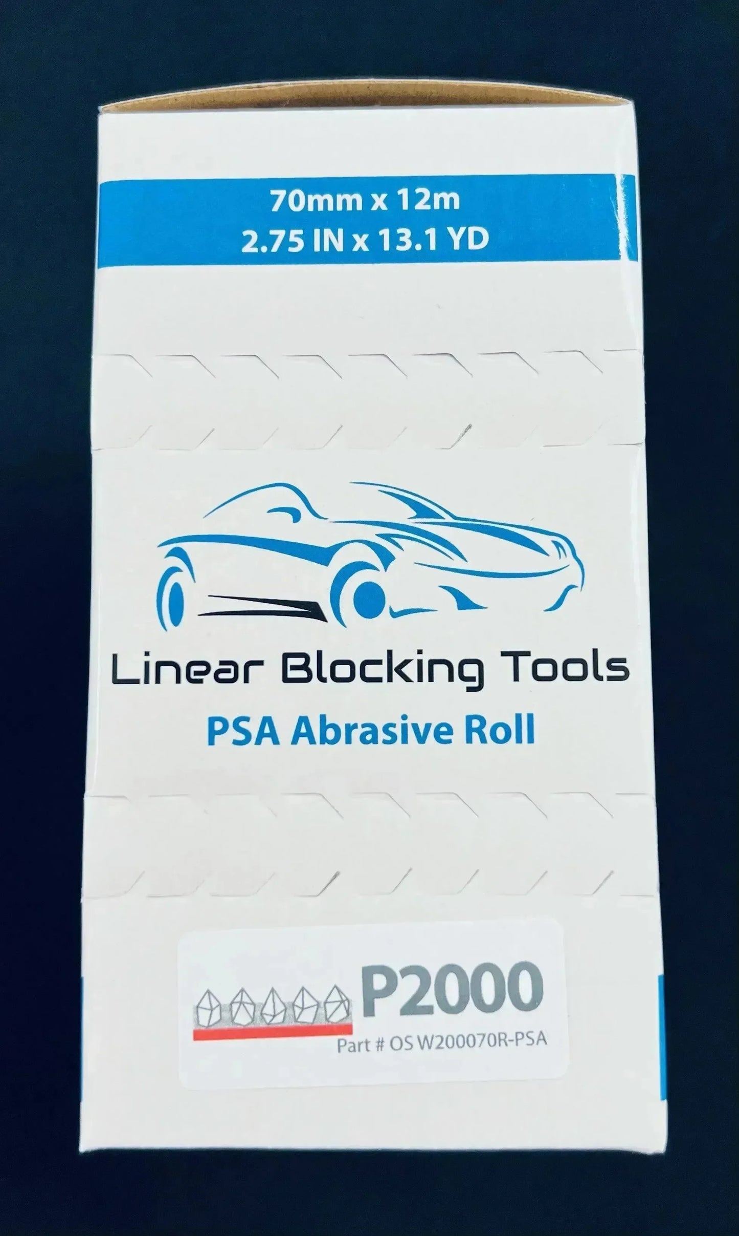 Linear Blocking Tools Wet Sandpaper 2000G (STICKY BACKED)