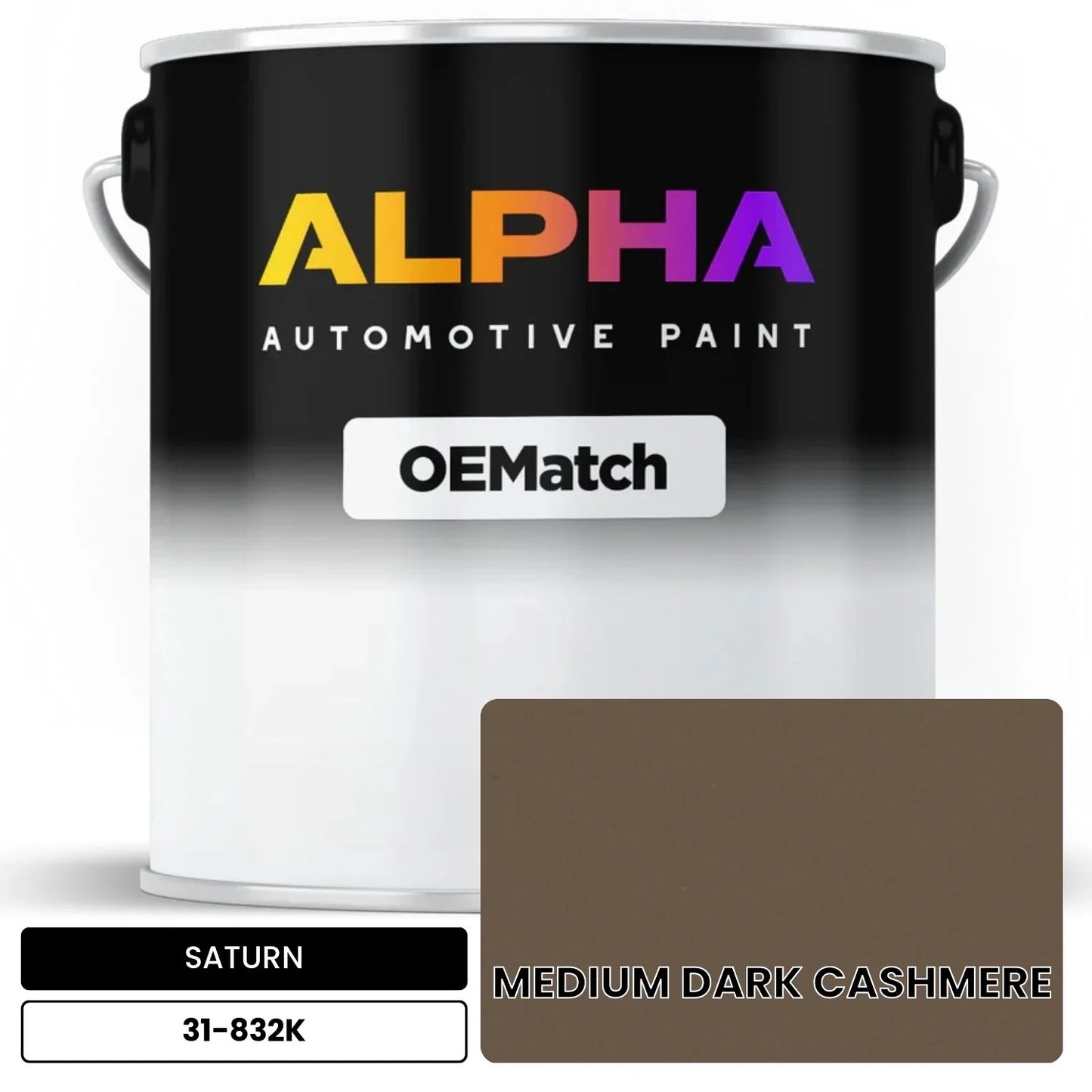 SATURN MEDIUM DARK CASHMERE 31-832K OEMatch Basecoat
