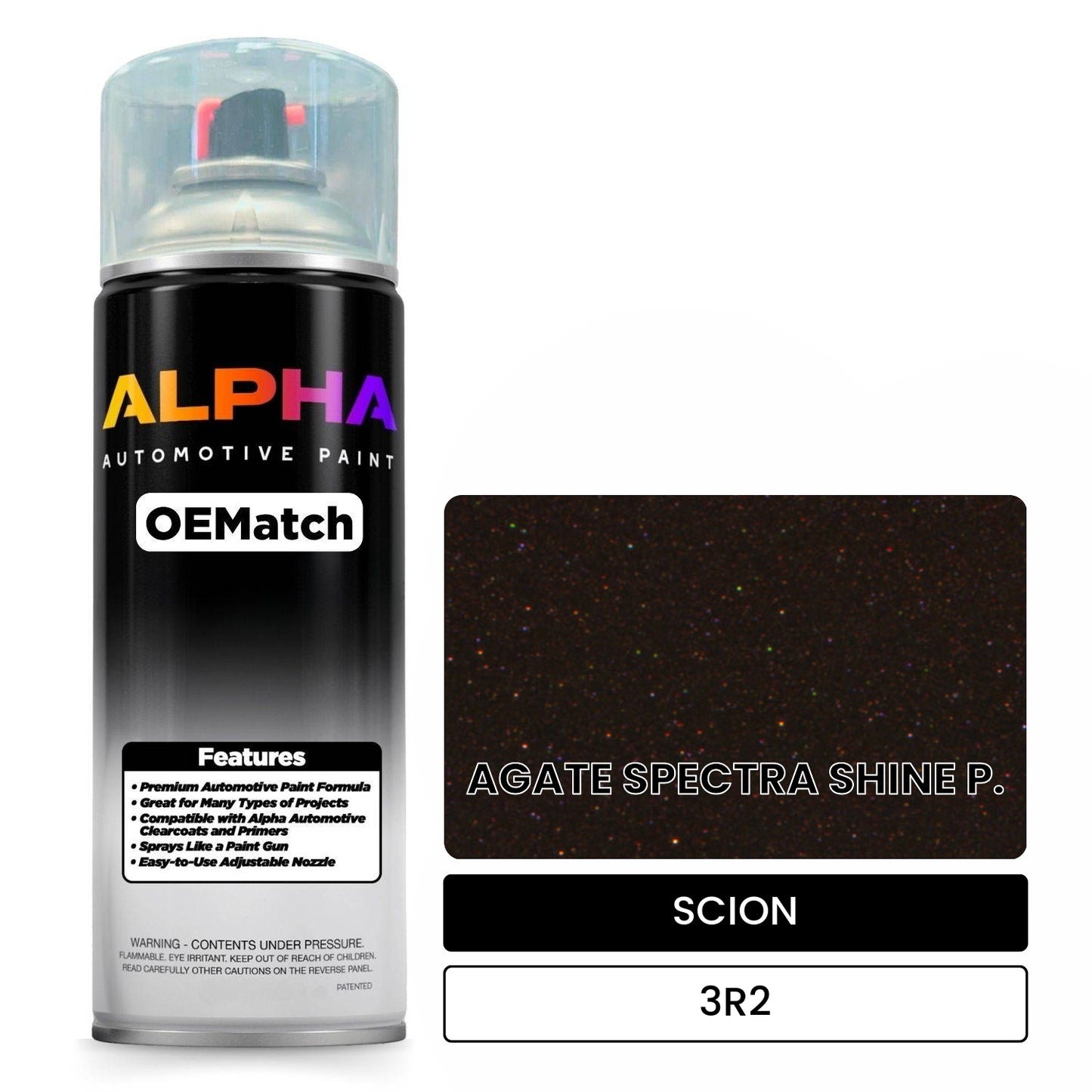 SCION AGATE SPECTRA SHINE P. 3R2 OEMatch Spraycan