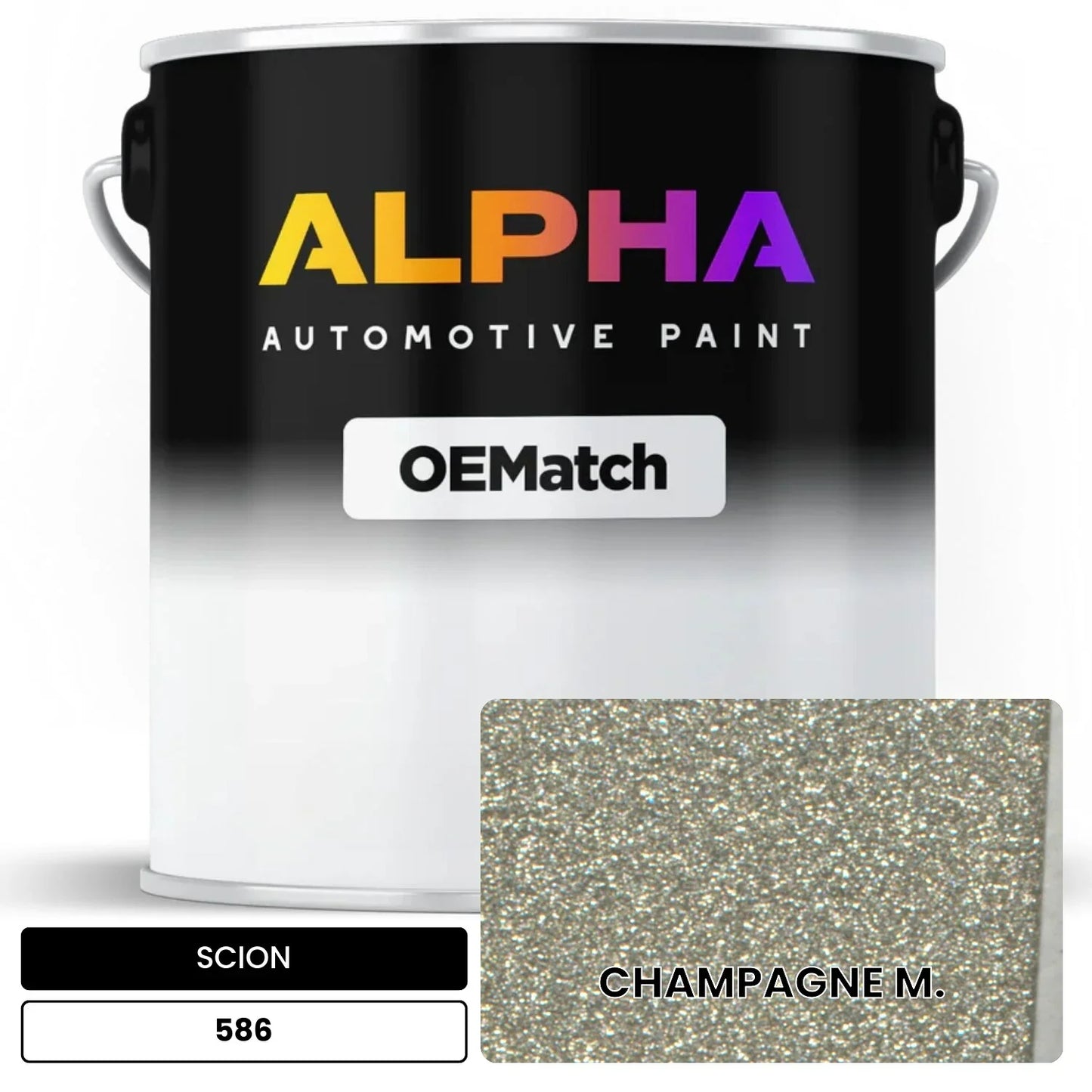 SCION CHAMPAGNE M. 586 OEMatch Basecoat