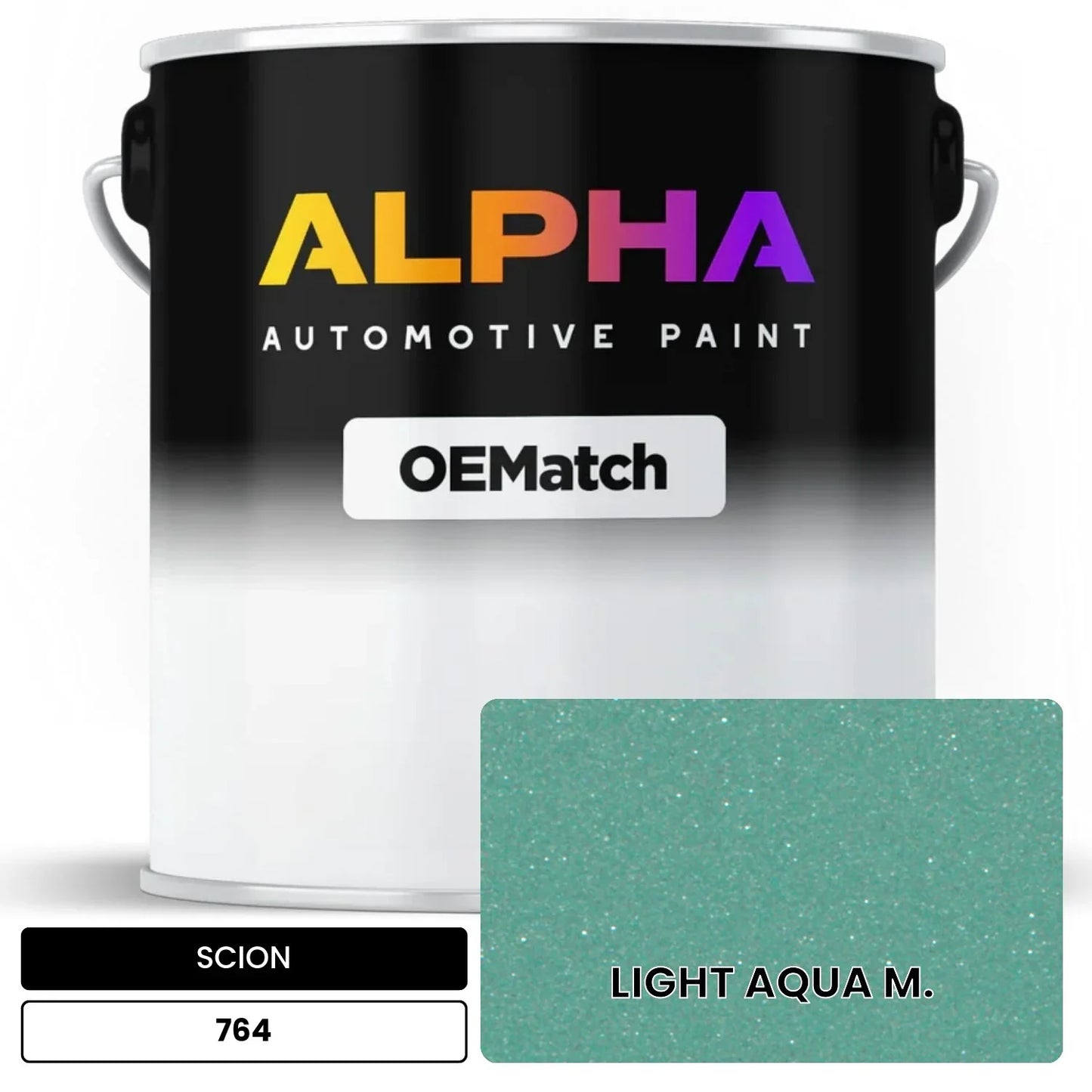 SCION LIGHT AQUA M. 764 OEMatch Basecoat