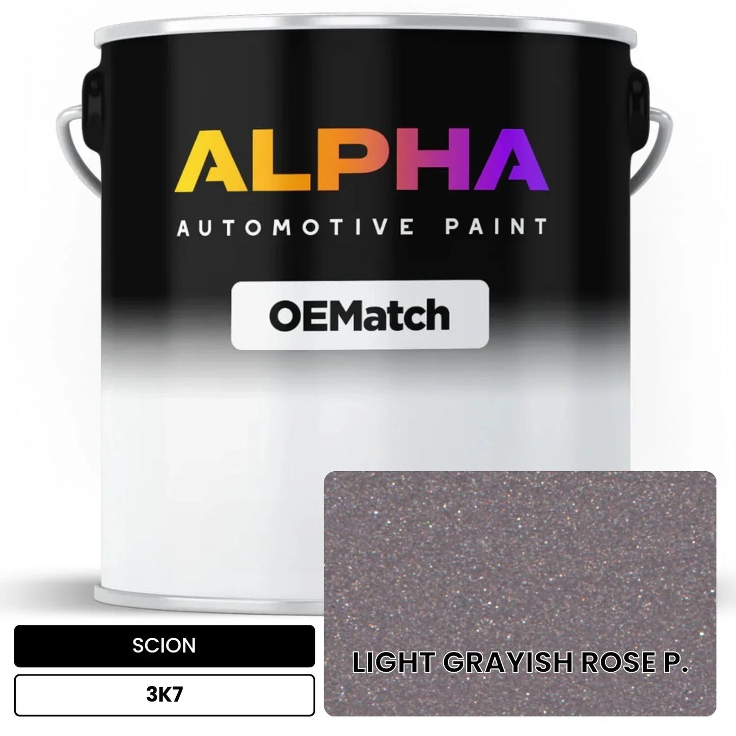 SCION LIGHT GRAYISH ROSE P. 3K7 OEMatch Basecoat