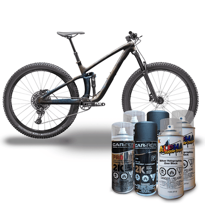 Silver Holographic Bike Paint Kit - The Spray Source - Alpha Pigments