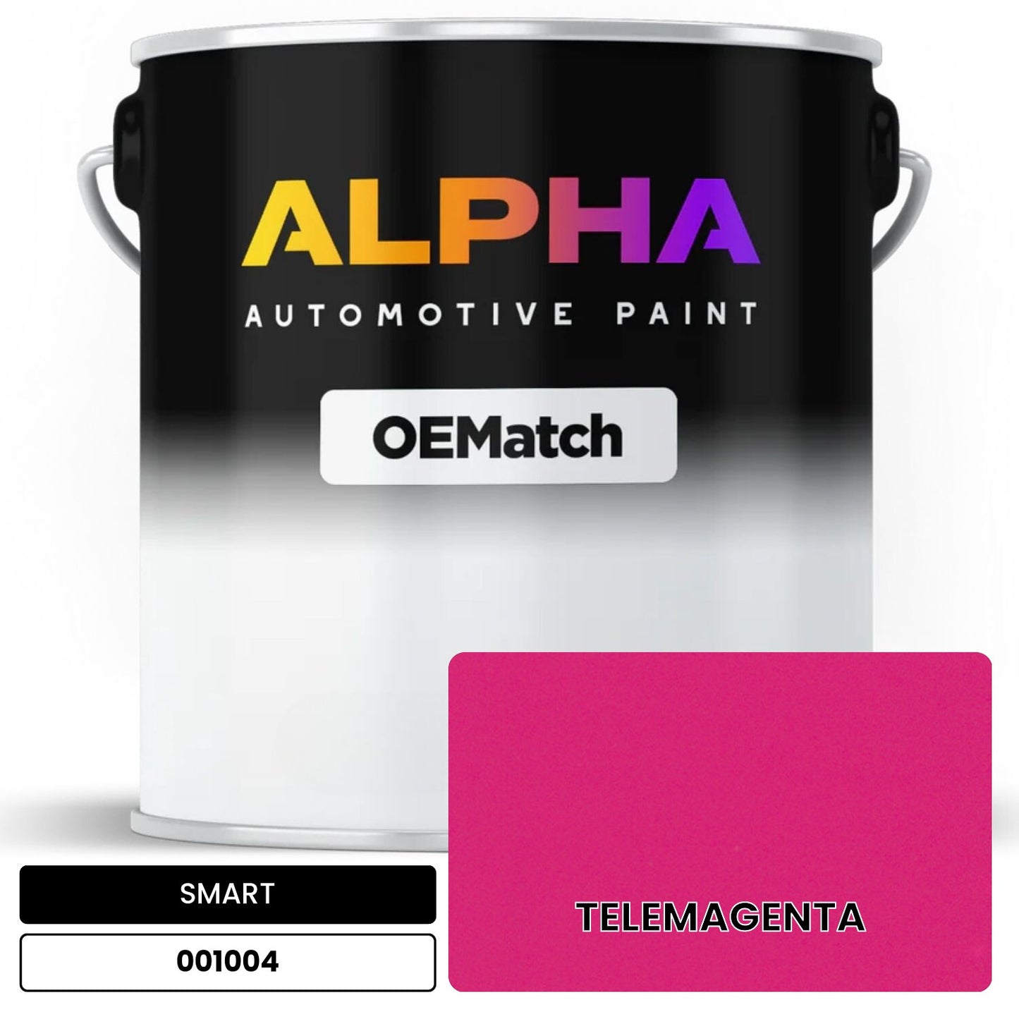 SMART TELEMAGENTA 001004 OEMatch Basecoat
