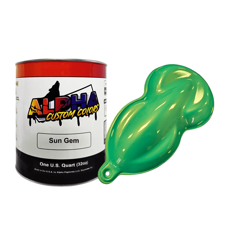 Sun Gem Paint Basecoat - The Spray Source - Alpha Pigments