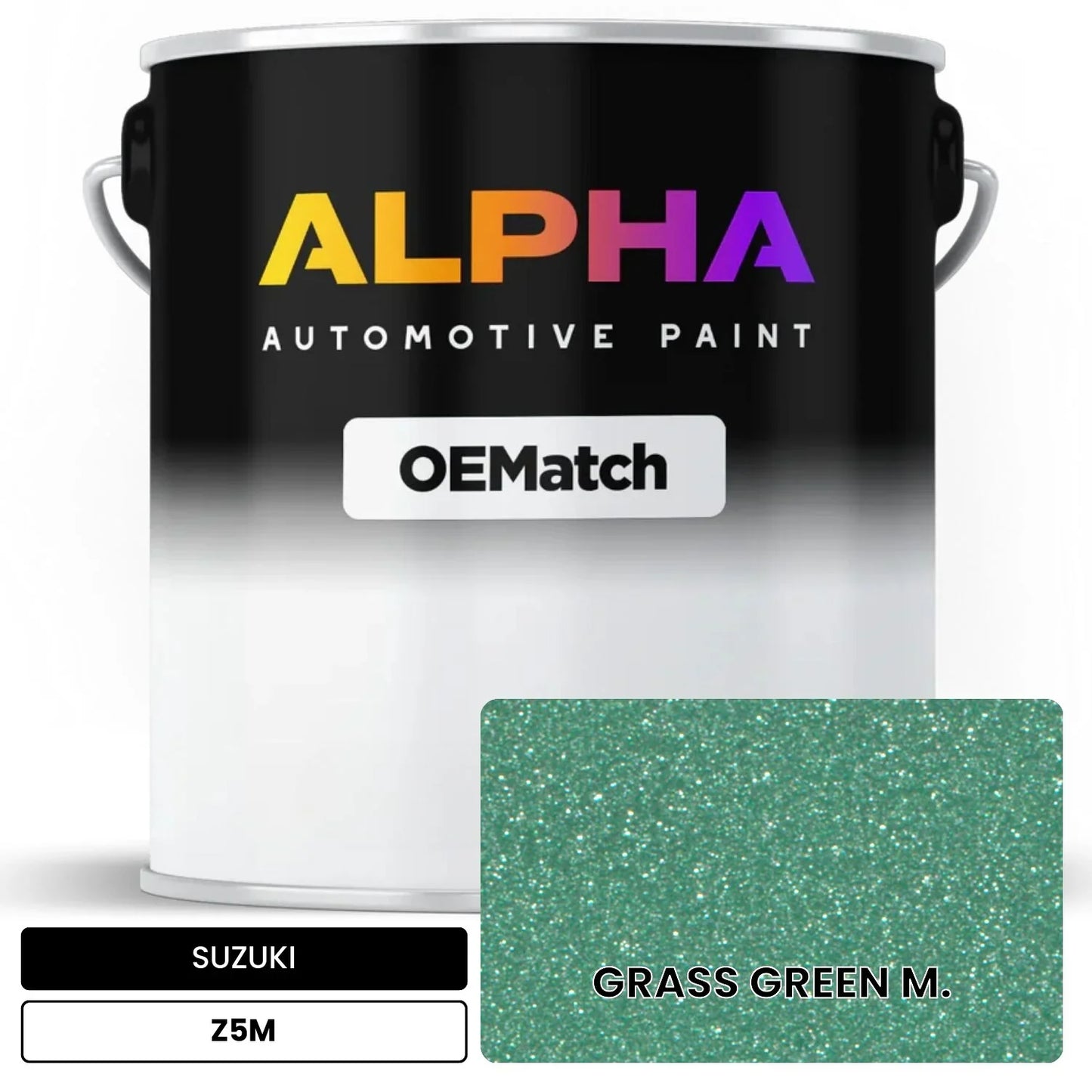 SUZUKI GRASS GREEN M. Z5M OEMatch Basecoat
