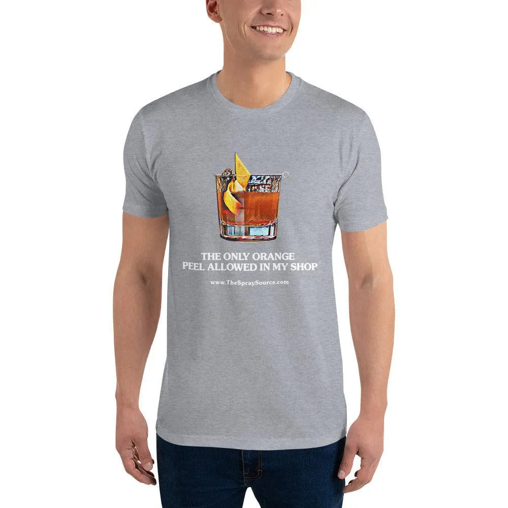 The Only Orange Peel Allowed T-Shirt - Shop Edition - The Spray Source - The Spray Source