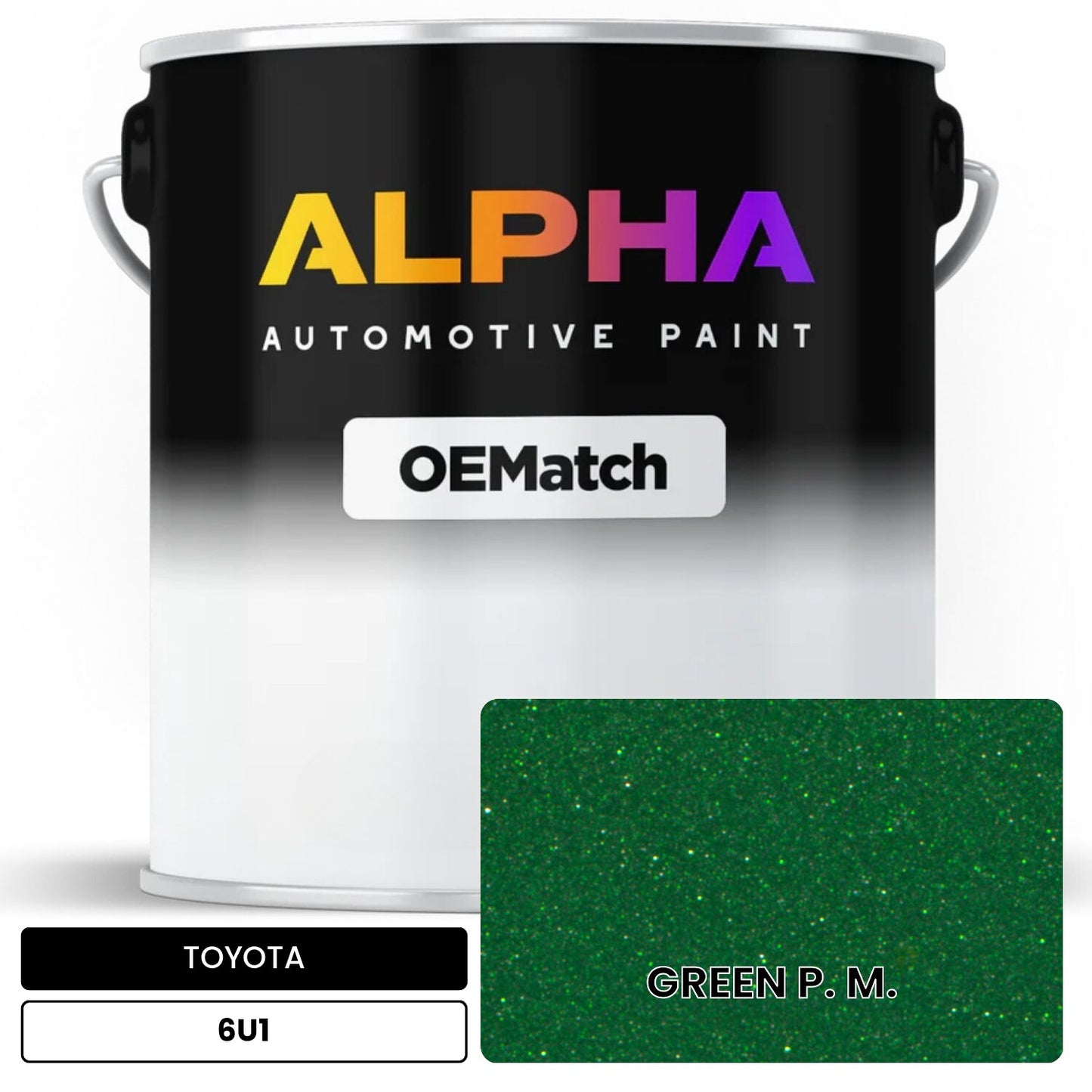 TOYOTA 6U1 OEMatch Basecoat