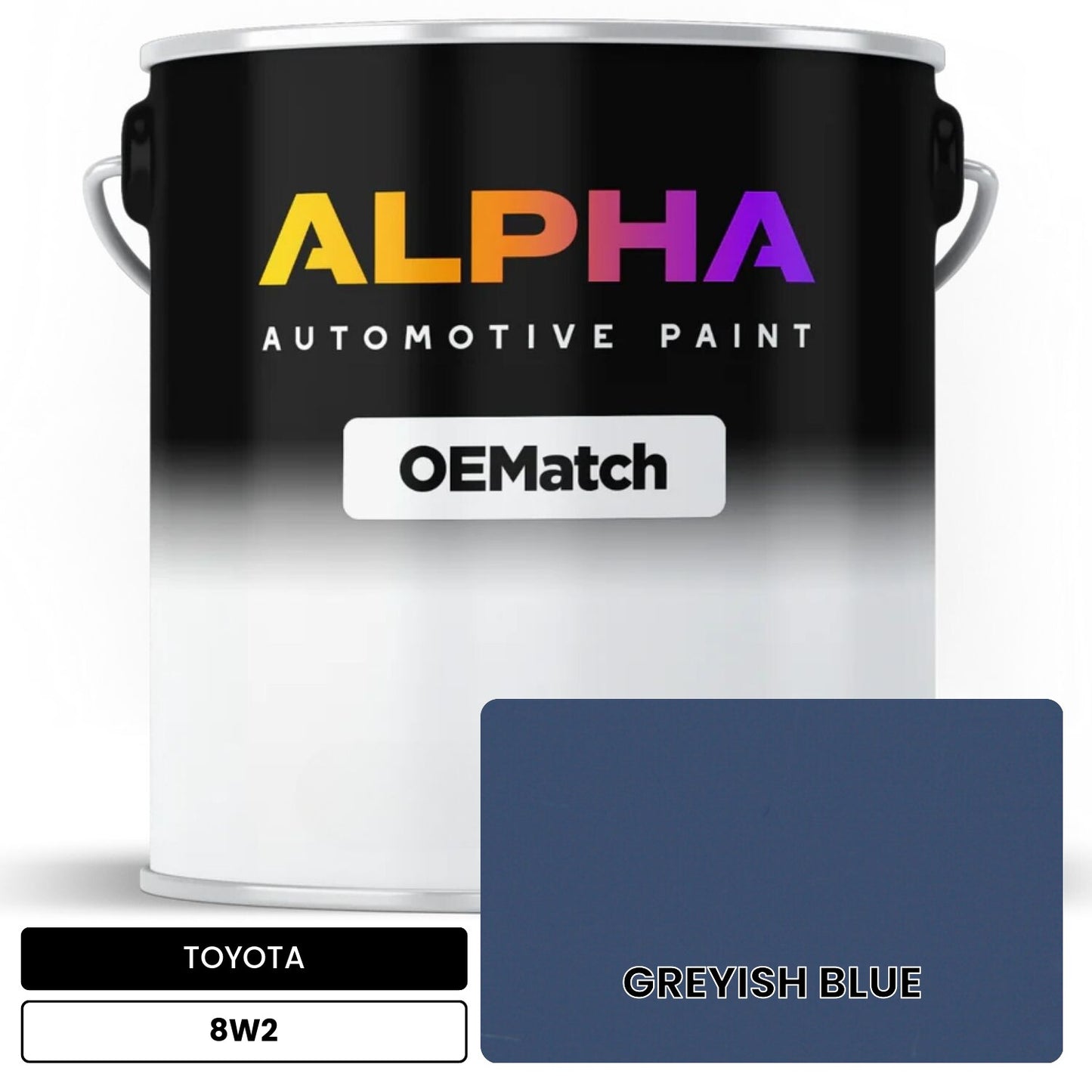 TOYOTA 8W2 OEMatch Basecoat