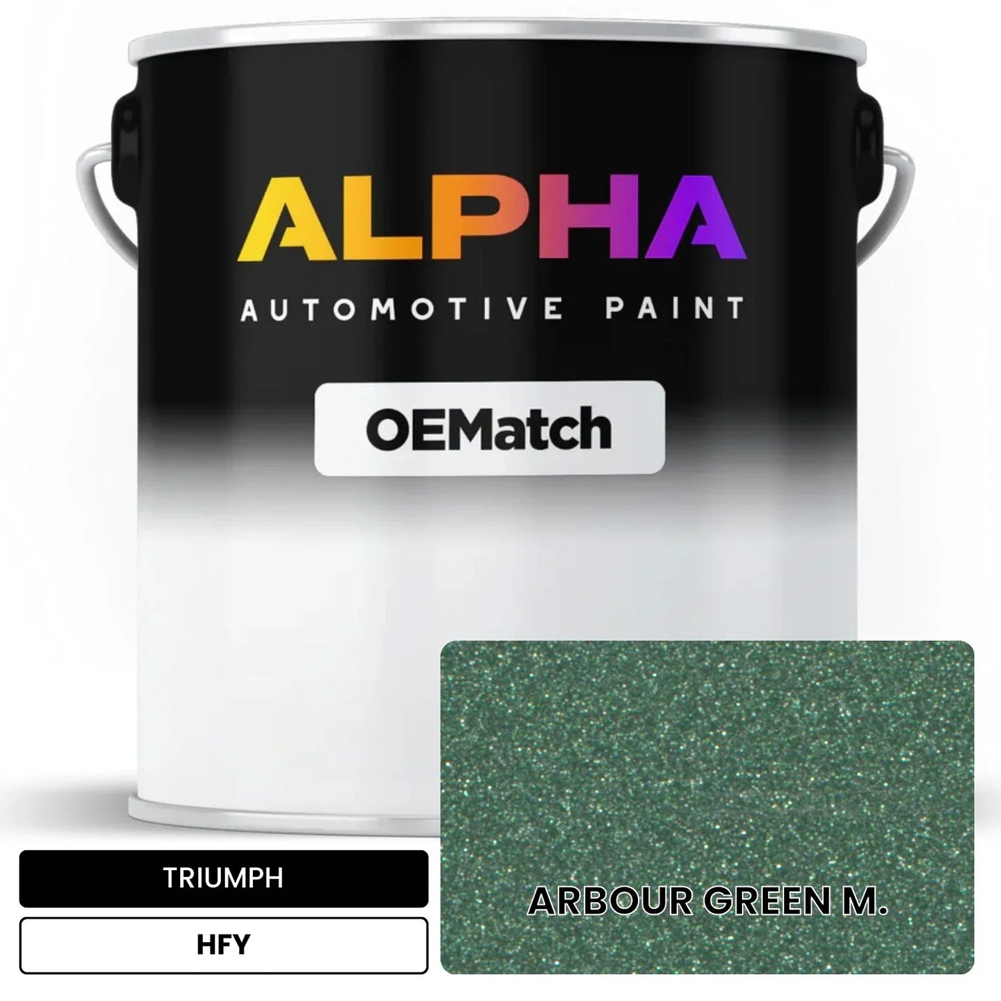TRIUMPH ARBOUR GREEN M. HFY OEMatch Basecoat
