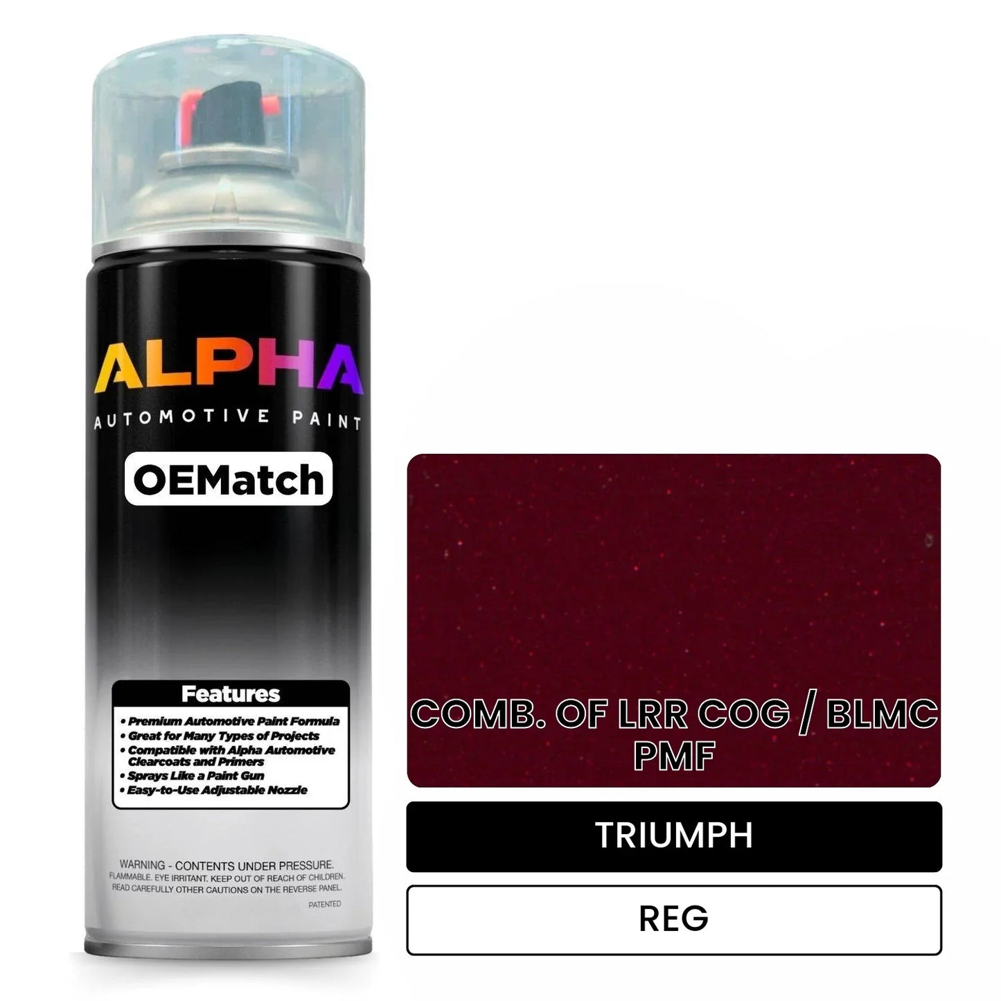 TRIUMPH COMB. OF LRR COG / BLMC PMF REG OEMatch Spraycan
