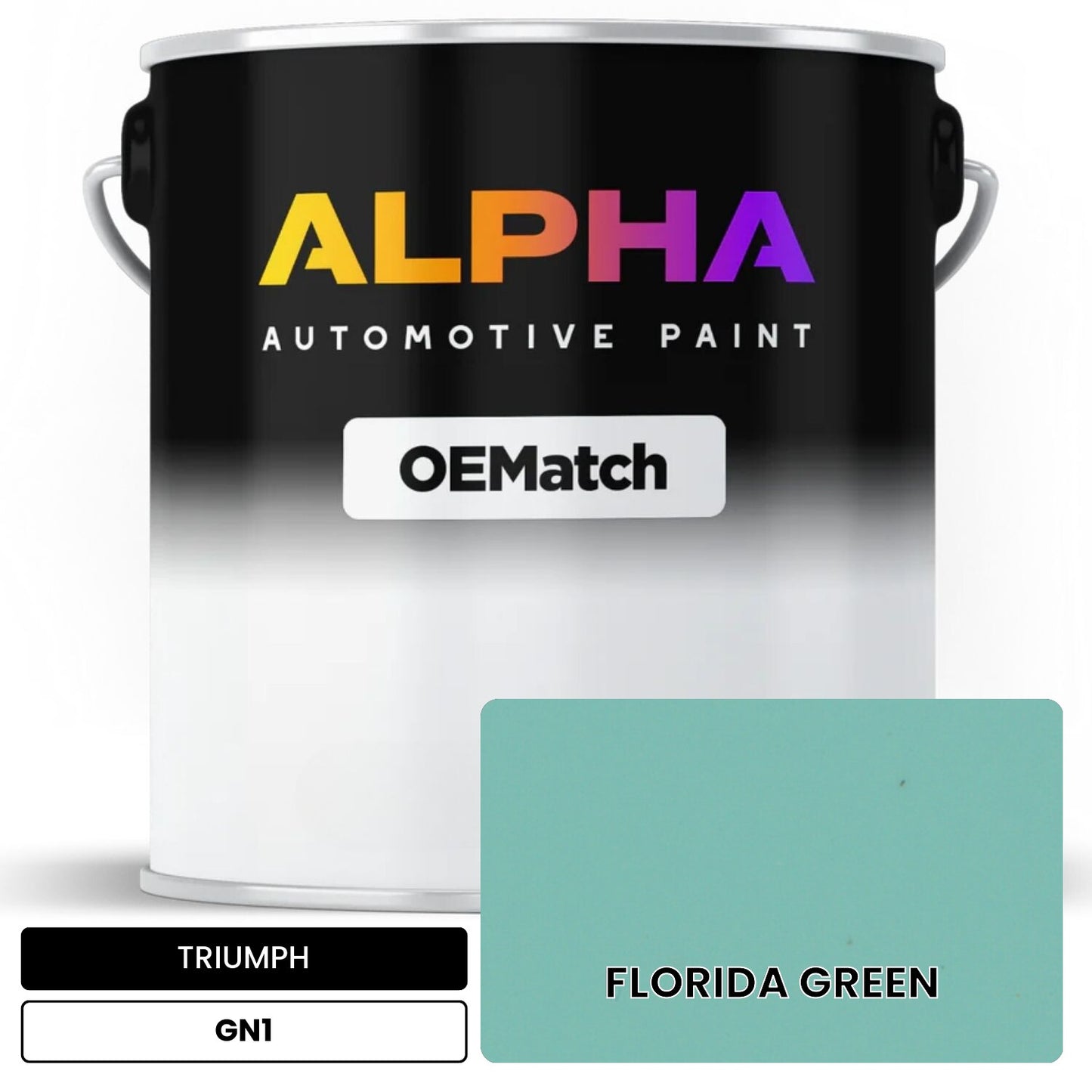 TRIUMPH FLORIDA GREEN GN1 OEMatch Basecoat