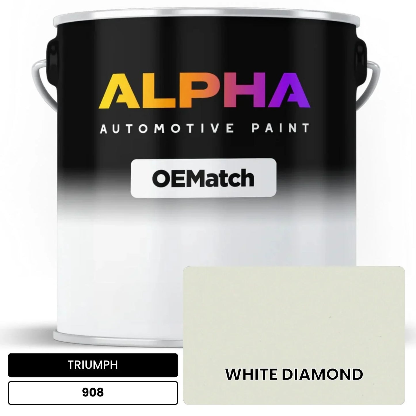 TRIUMPH WHITE DIAMOND 908 OEMatch Basecoat