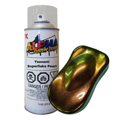 Tsunami Superflake Bike Paint Kit - The Spray Source - Alpha Pigments