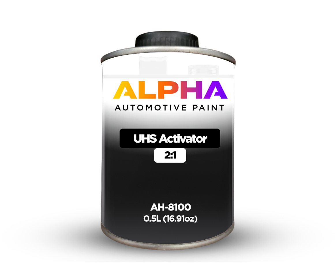 UHS Activator AH-8100 0.5L (16.91oz) | Alpha Automotive Paint