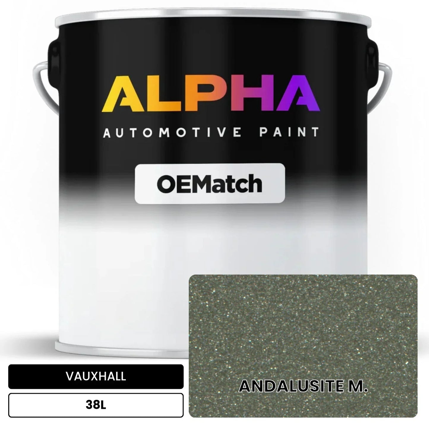 VAUXHALL ANDALUSITE M. 38L OEMatch Basecoat