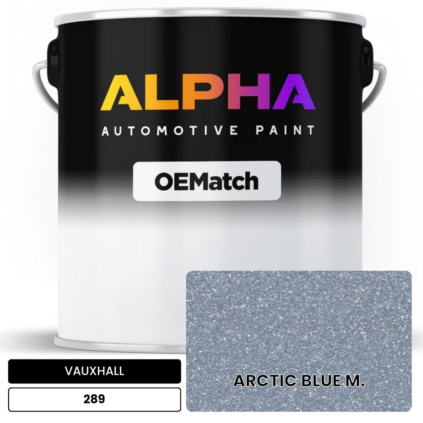 VAUXHALL ARCTIC BLUE M. 289 OEMatch Basecoat