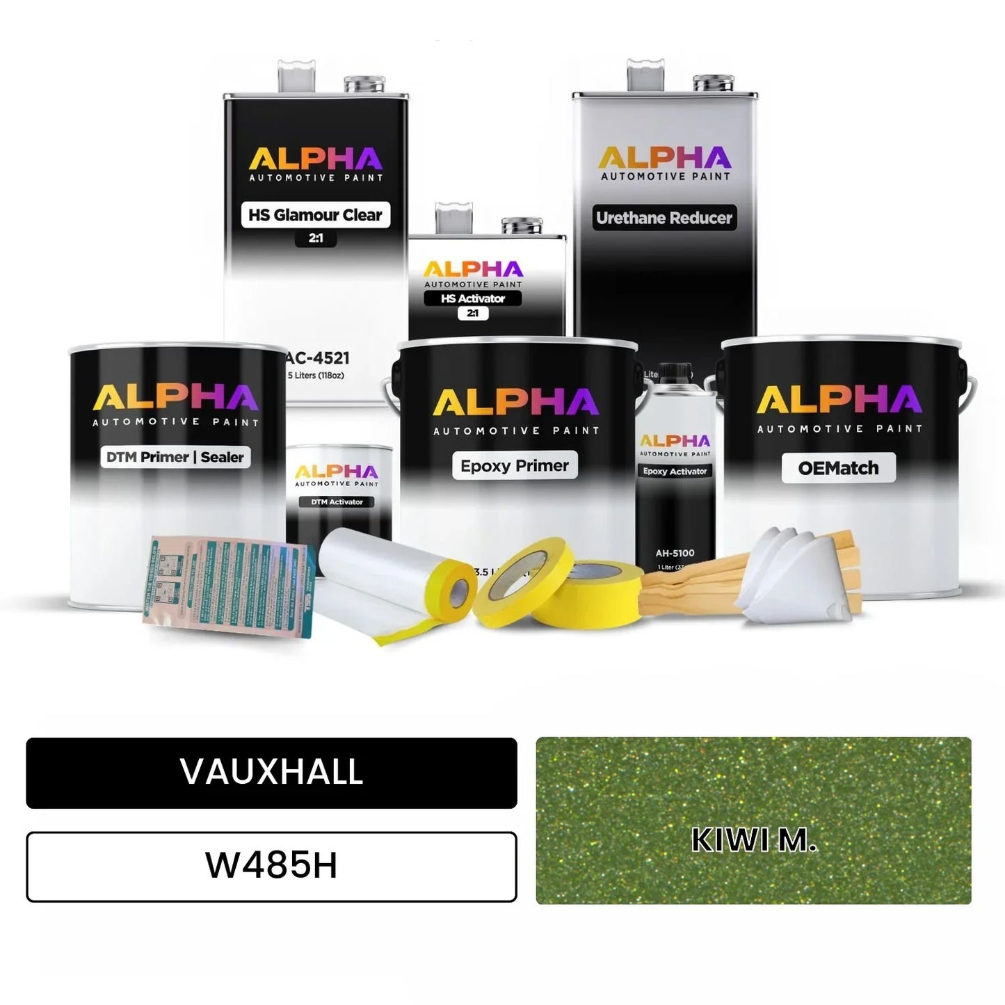 VAUXHALL KIWI M. W485H OEMatch Vehicle Paint Kit